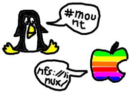 подключаем NFS-клиент на Mac OS X Leopard (10.5) к NFS-серверу на Linux (Debian 5)